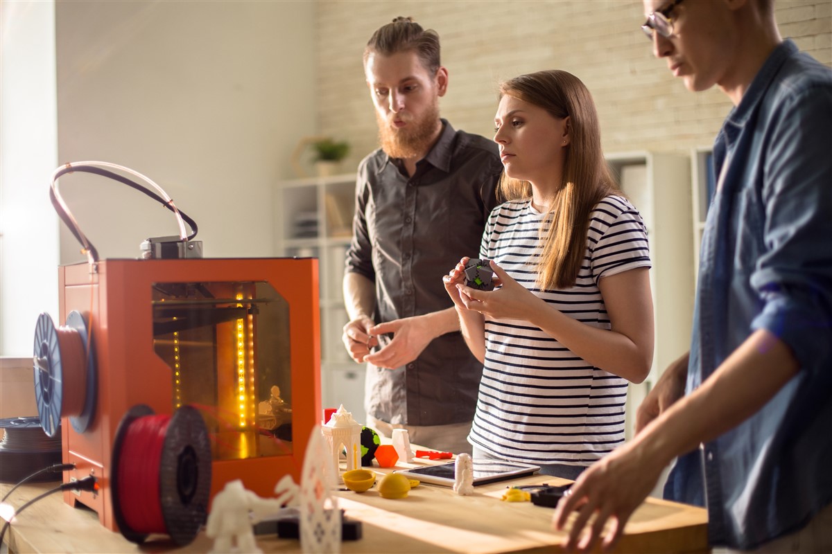 Impression 3D dans l'espace
